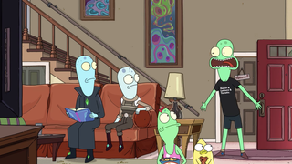 This teaser for Justin Roiland's <i>Solar Opposites</i> has aliens, heroin, zombie teens